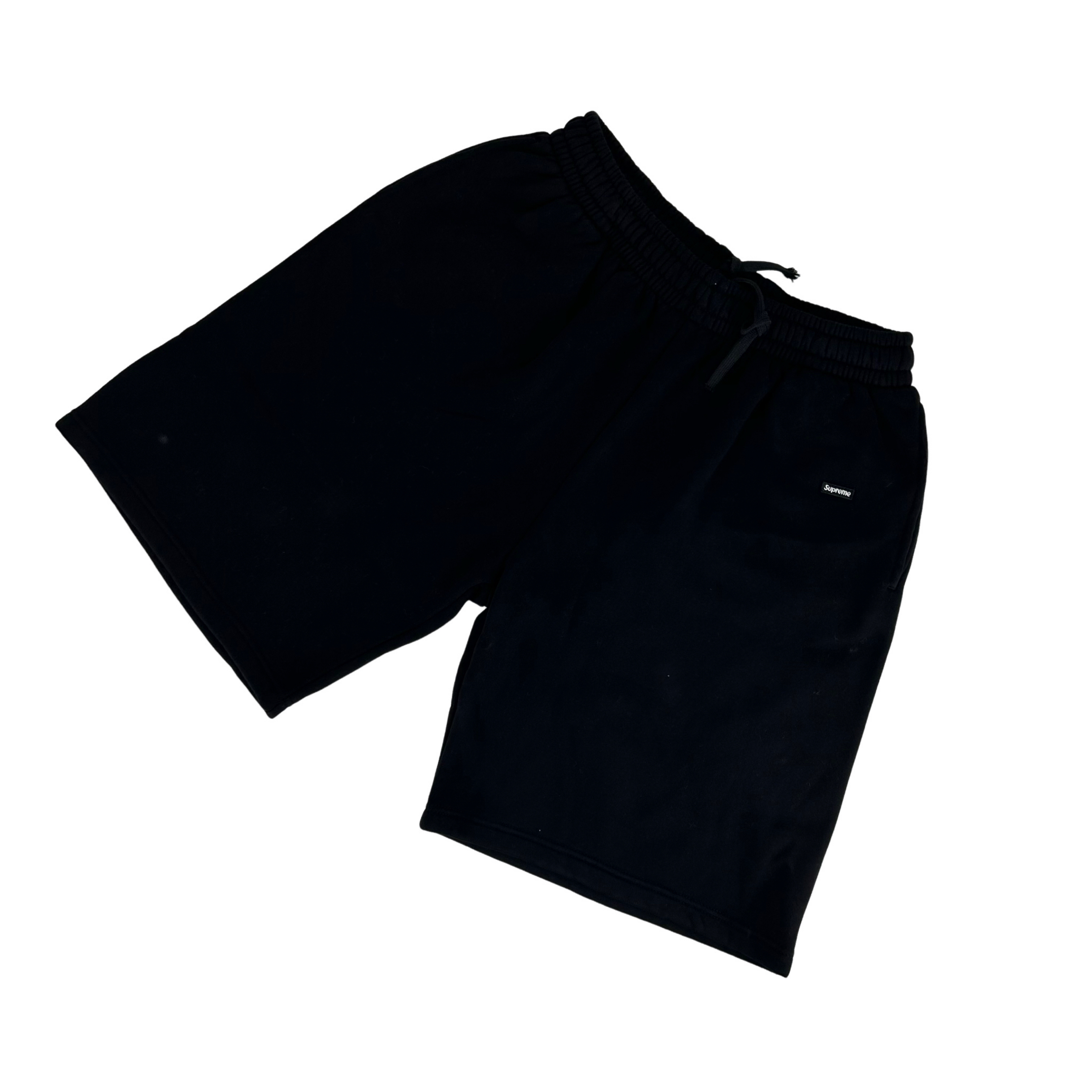Supreme small box logo shorts black