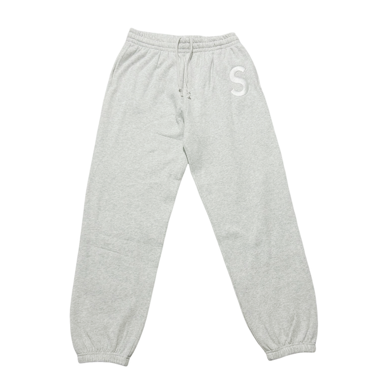 SUPREME S LOGO TRACKSUIT PANTS (GREY)