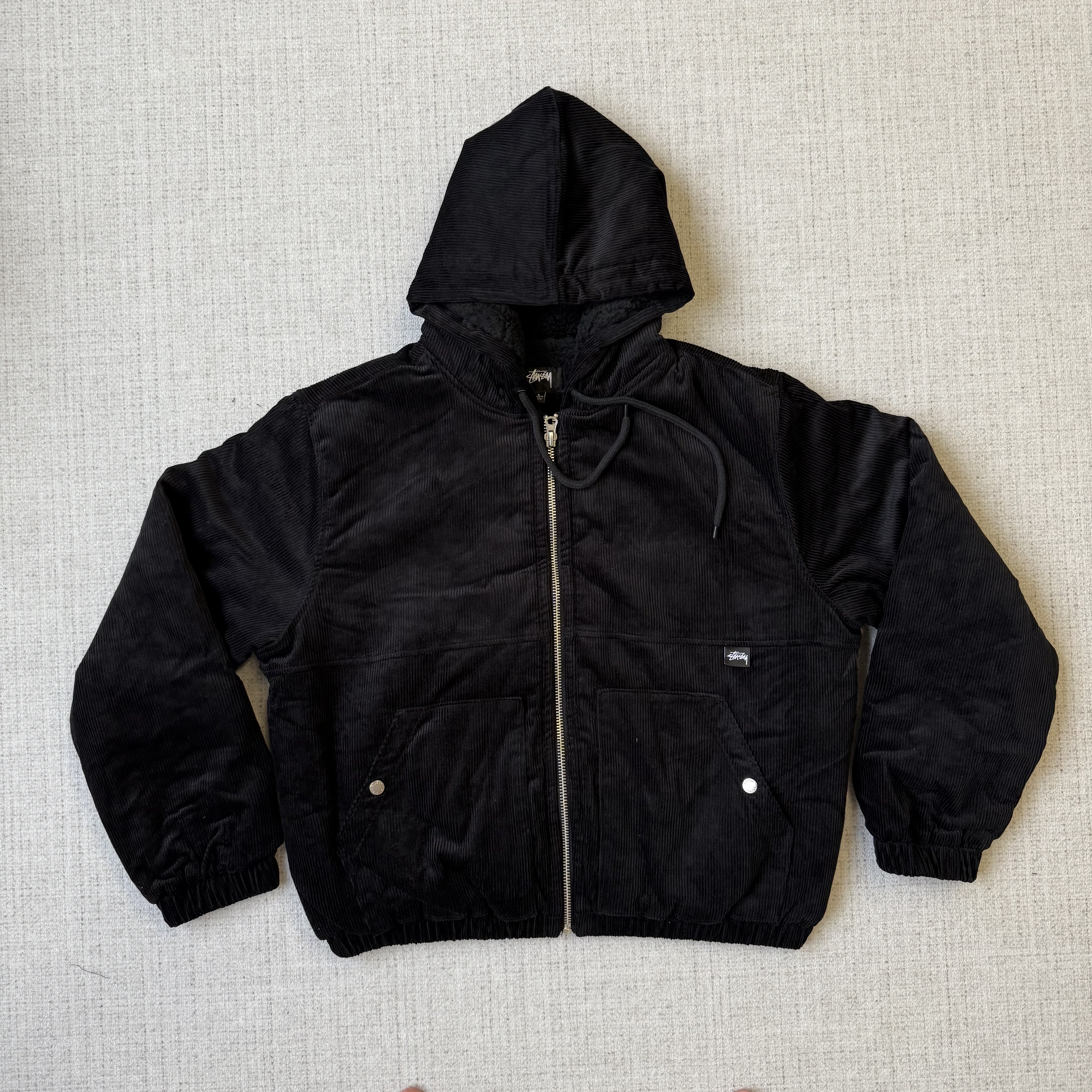 Stussy Corduroy zip-up
