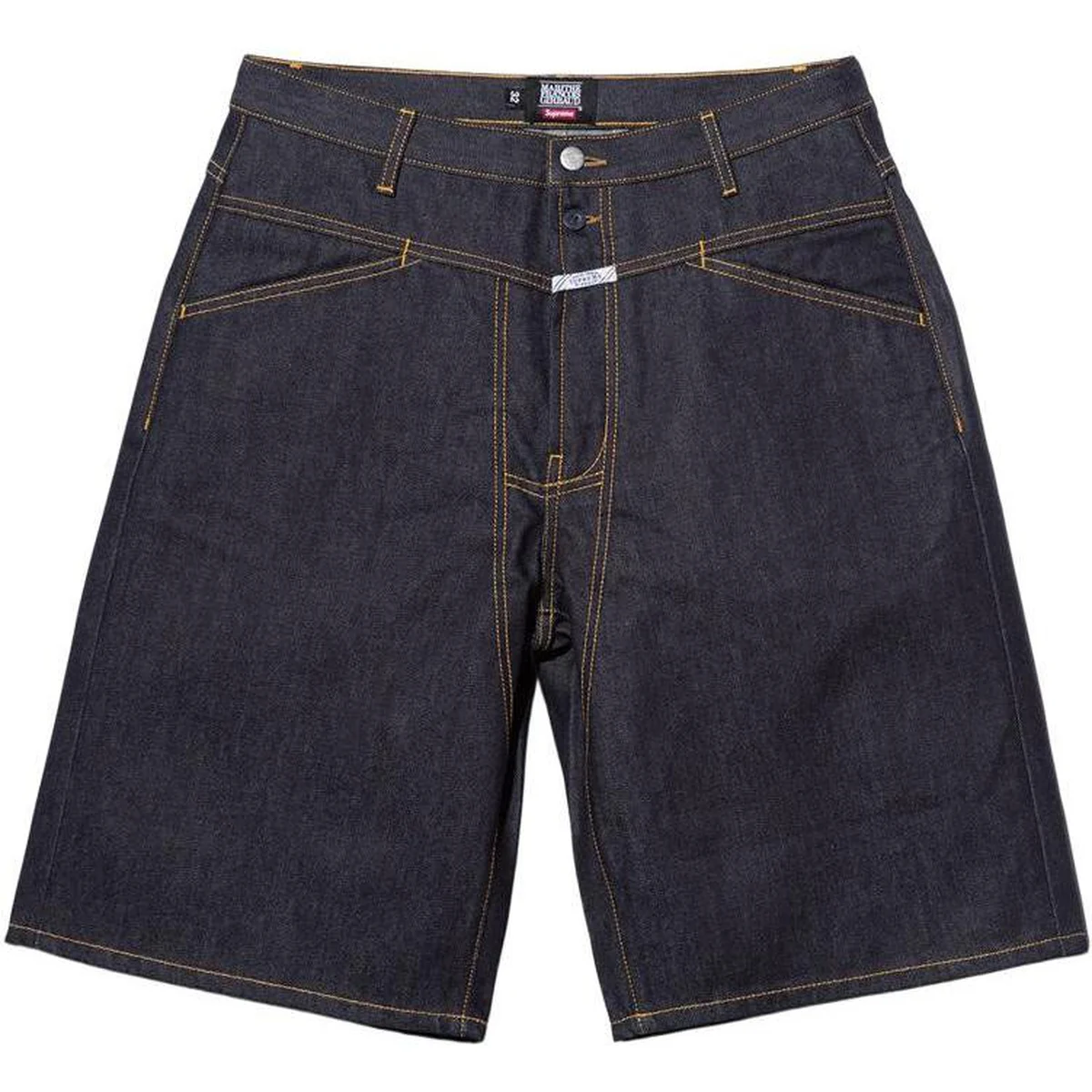 Sup FG X-Seam Baggy Denim Short（Black copper wire）
