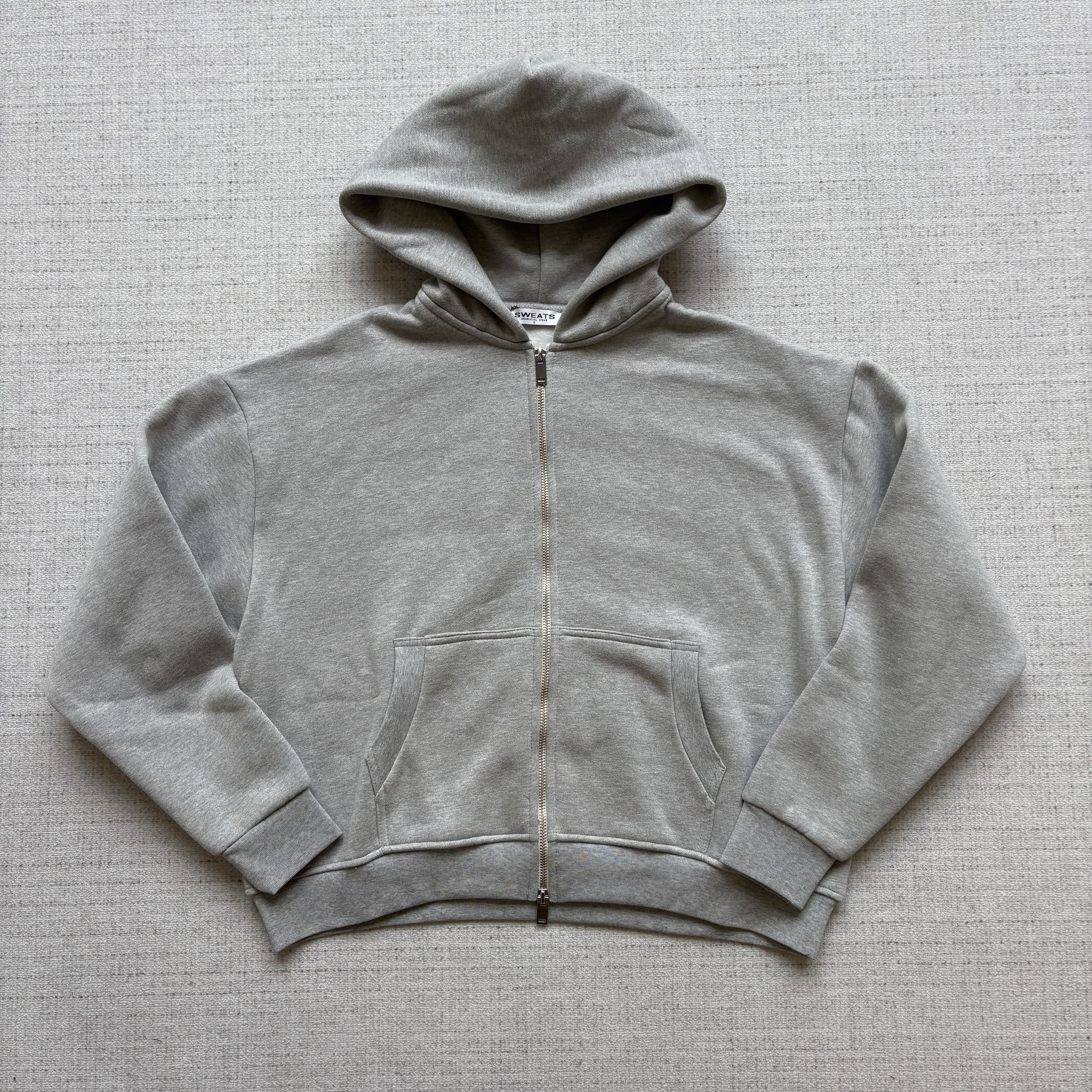 Sweat tracksuit Grey zip-up sweatshirt
